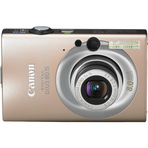 Canon IXUS 80 IS caramel