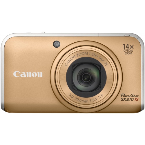 Фото Canon PowerShot SX210 IS gold