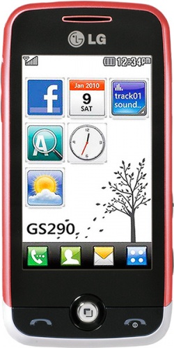 LG GS290 Cookie Fresh red