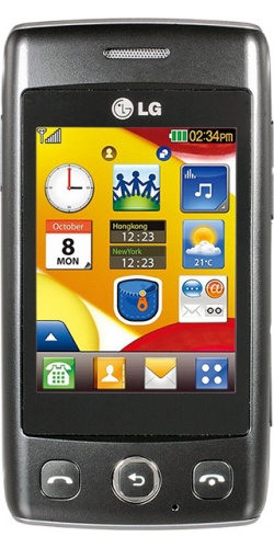LG T300 Cookie Lite silver