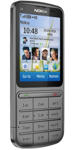 Фото телефона Nokia C3-01 Touch and Type grey