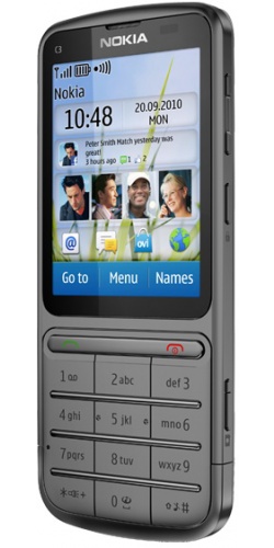 Фото телефона Nokia C3-01 Touch and Type grey