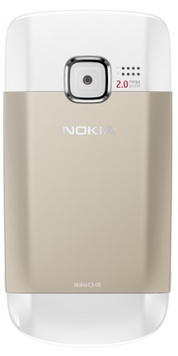 Фото телефона Nokia C3 golden white