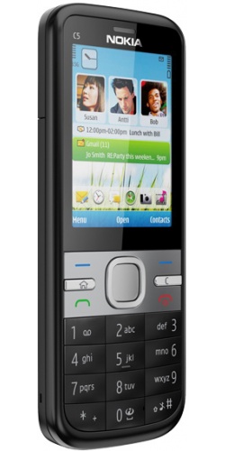 Фото телефона Nokia C5-00 black