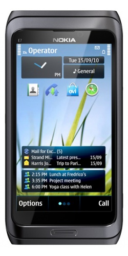 Nokia E7-00 dark grey