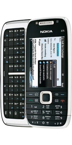 Фото телефона Nokia E75 black