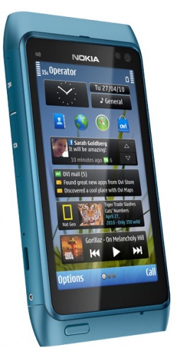 Фото телефона Nokia N8-00 blue