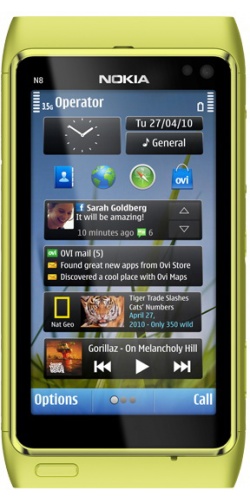 Nokia N8-00 green