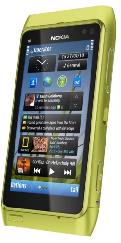 Фото телефона Nokia N8-00 green