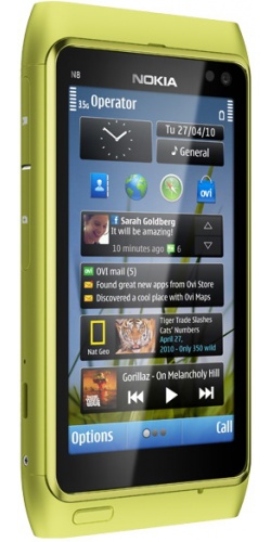 Фото телефона Nokia N8-00 green