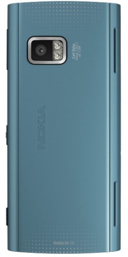 Фото телефона Nokia X6-00 8GB XpressMusic azure