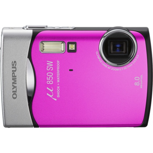 Olympus mju 850SW hot pink