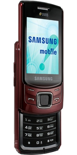 Фото телефона Samsung GT-C6112 Duos deep red