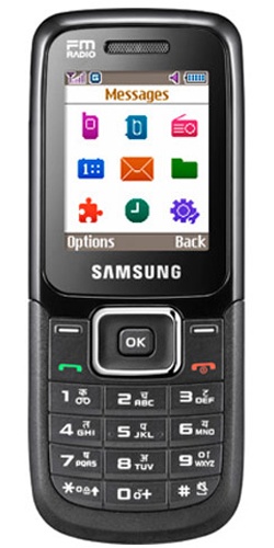 Фото телефона Samsung GT-E1210 black