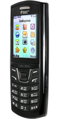 Фото телефона Samsung GT-E2152 Duos black