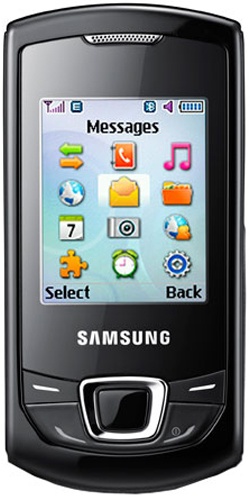 Samsung GT-E2550 Monte Slider black
