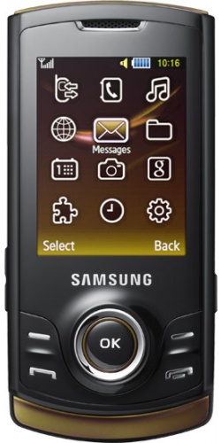 Samsung GT-S5200 black gold