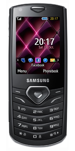 Samsung GT-S5350 Shark 1 black