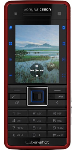 Sony Ericsson C902 luscious red