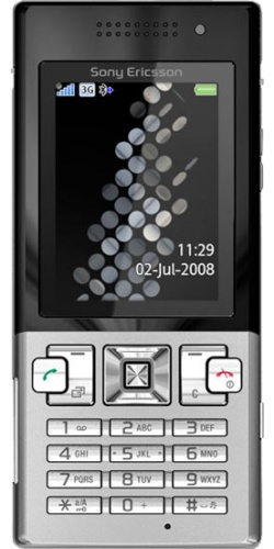 Sony Ericsson T700 black on silver