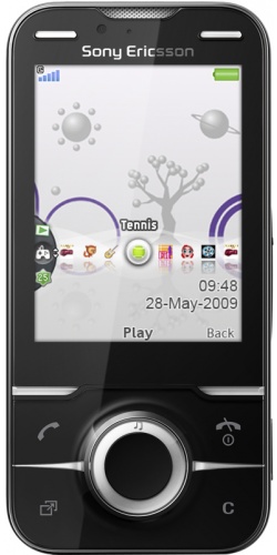 Sony Ericsson U100 Yari achromatic black