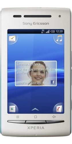 sony ericsson x8 android 2.1. Android 2.1 OS, камера 3.2