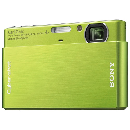 Sony CyberShot DSC-T77 green