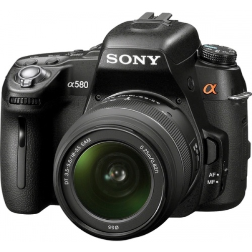 Фото Sony DSLR-A580 (Kit 18-55mm) black