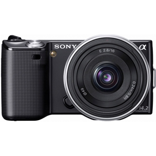 Фото Sony NEX-5 (Kit 16 mm + 18-55 mm) black