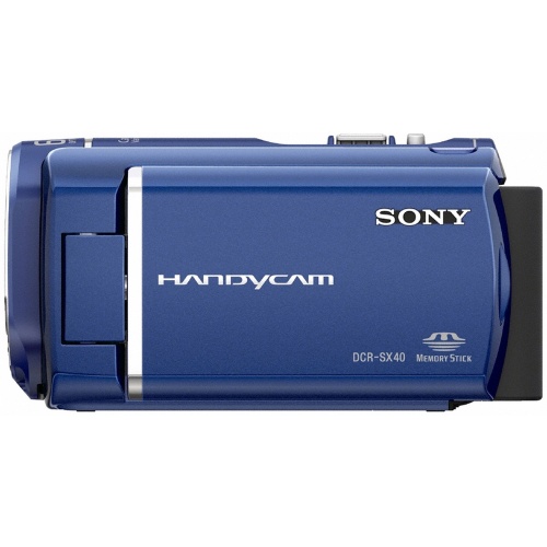 Фото Sony DCR-SX40EL blue