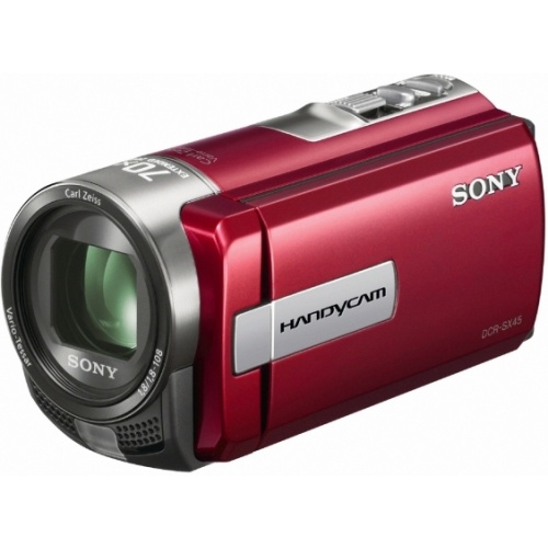 Фото Sony DCR-SX45 red